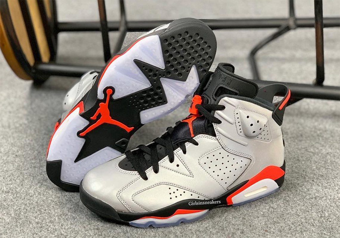 Detailed Look At The Air Jordan 6 "Reflective Infrared"