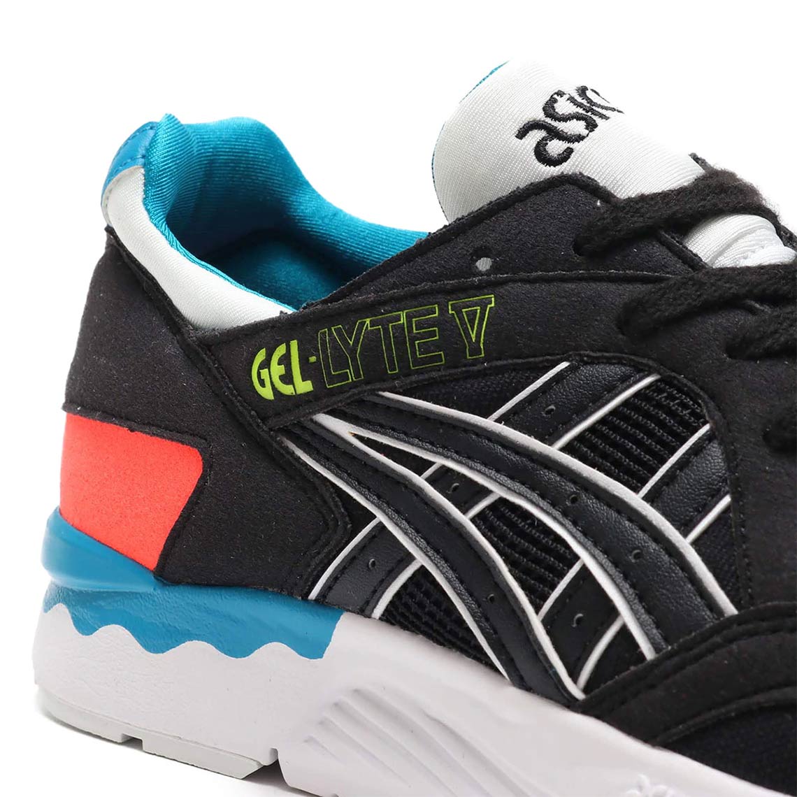 Asics Gel Lyte V Black Neon 1