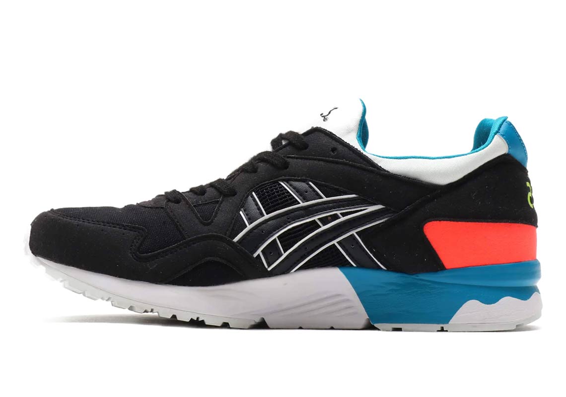 Asics Gel Lyte V Black Neon 4