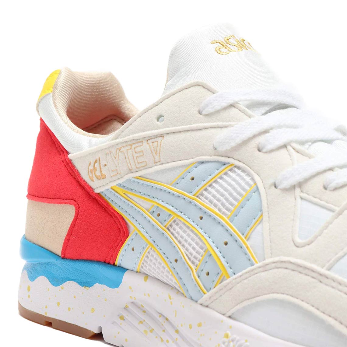 Asics Gel Lyte V White Red Blue 1