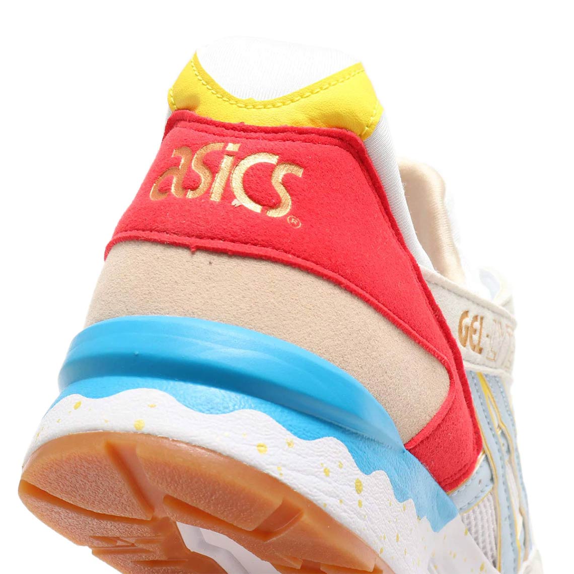 Asics Gel Lyte V White Red Blue 8