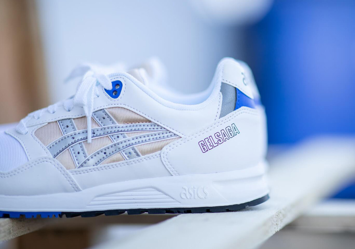 Asics Gel Saga Royal Blue Nude Silver 4