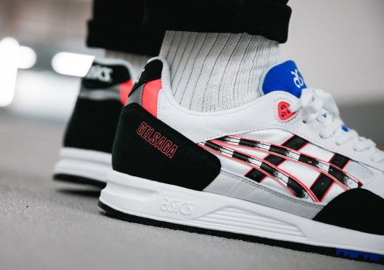 ASICS Brings Back The Signature Zebra Stripe Pattern On The GEL Saga