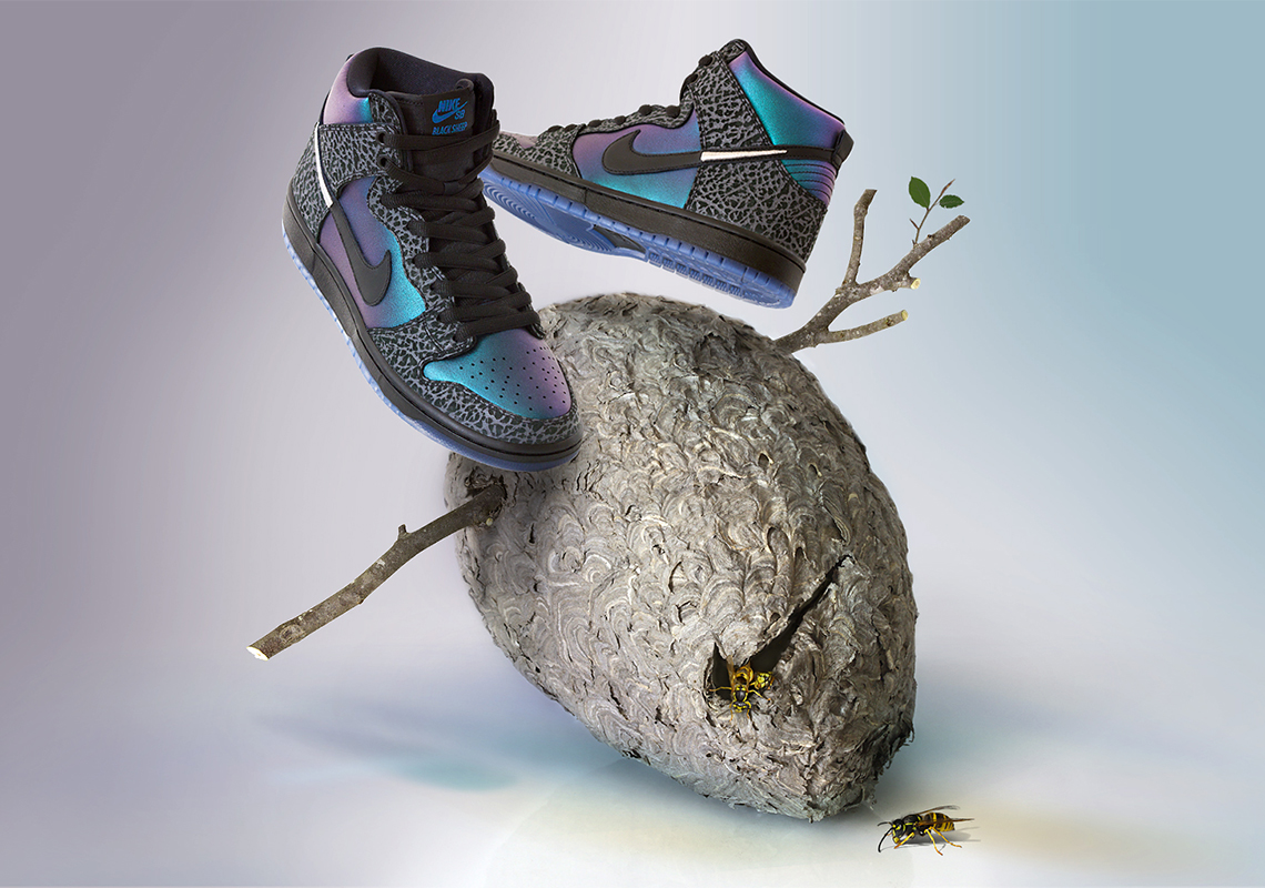 Black Sheep Nike Sb Dunk High Hornet 3