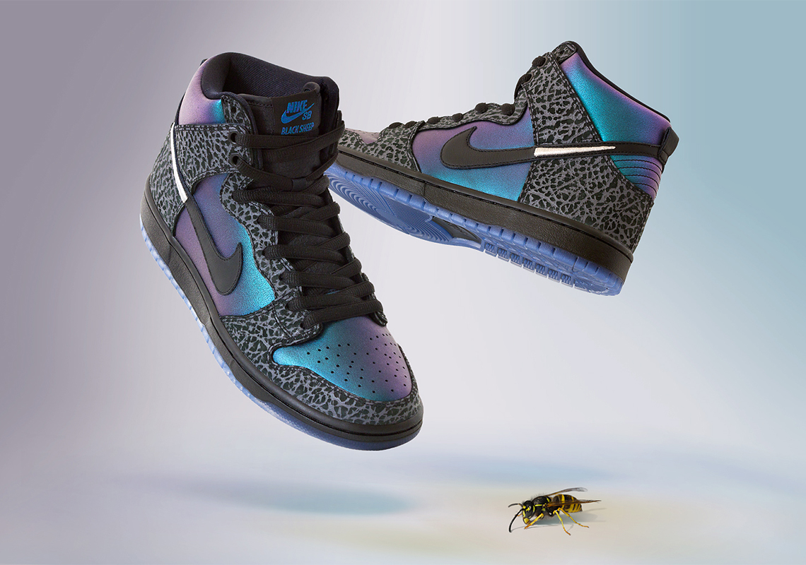 Black Sheep Nike Sb Dunk High Hornet 5