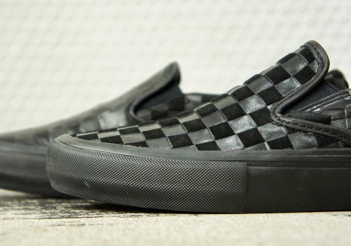 Engineered Garments Vans Vault Slip On Black 1