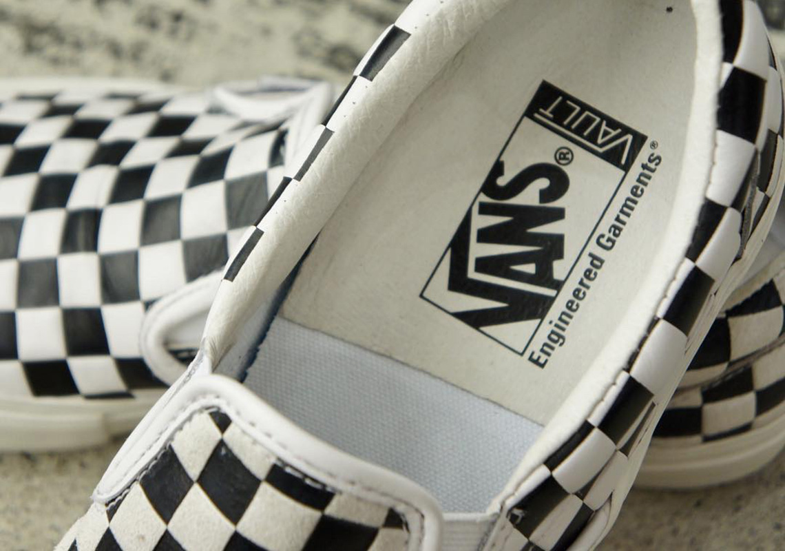 Engineered Garments Vans Vault Slip On Bw 1