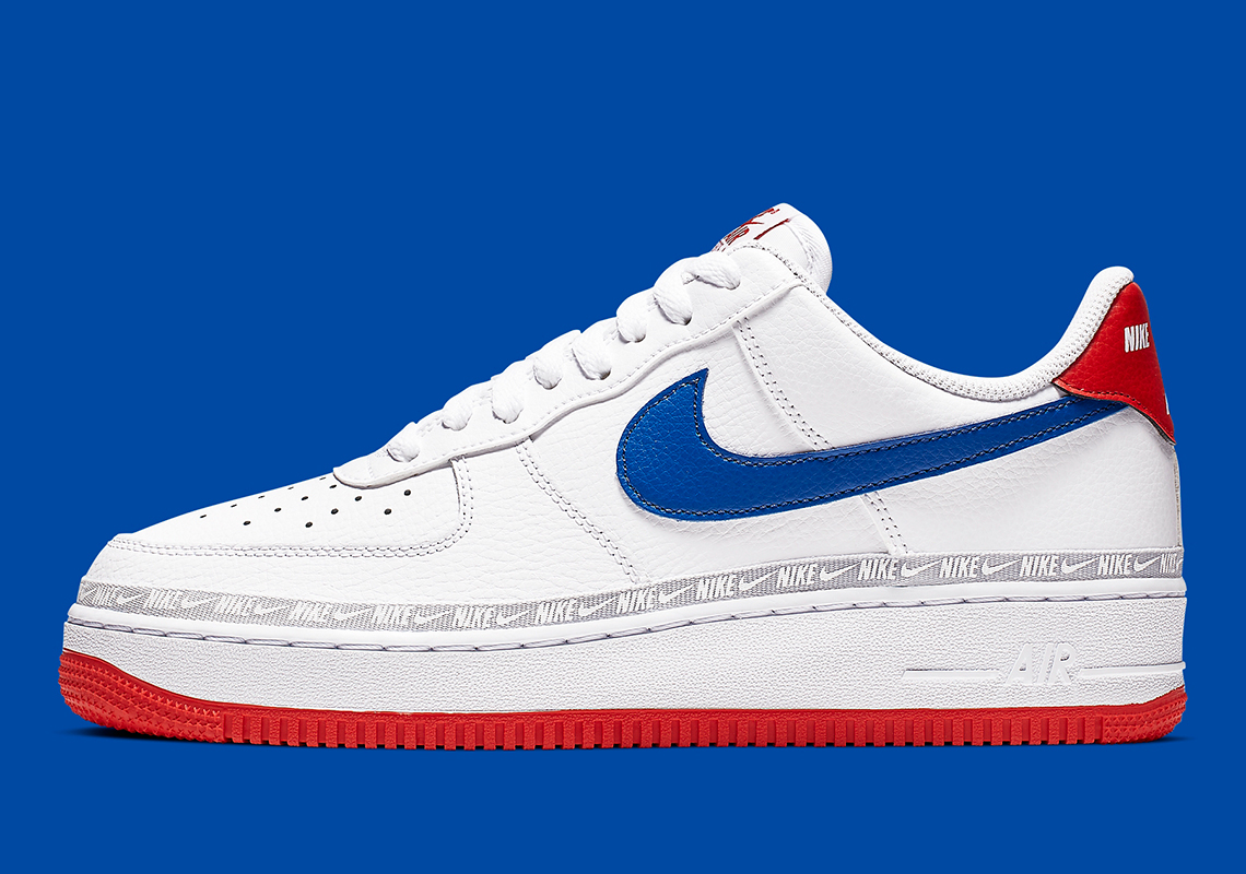 Nike's Overbranded Air Force 1 Returns In Red, White, And Blue