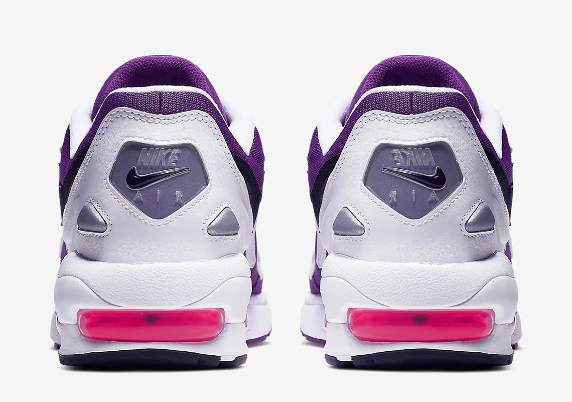 Nike Air Max 2 Light White Purple Ao1741 103 3