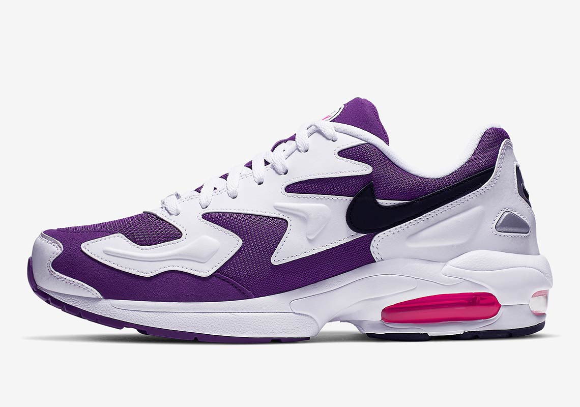 Nike Air Max 2 Light White Purple Ao1741 103 4