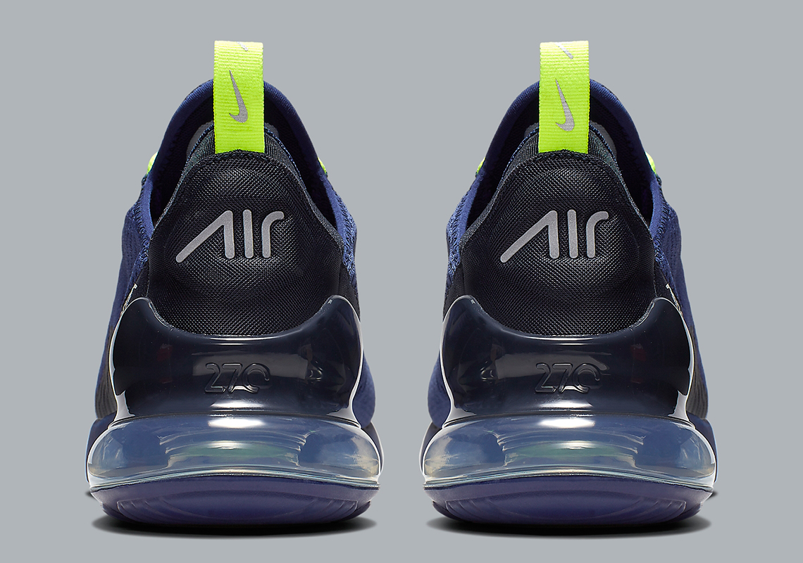 Nike Air Max 270 Navy Volt Cd7337 400 6