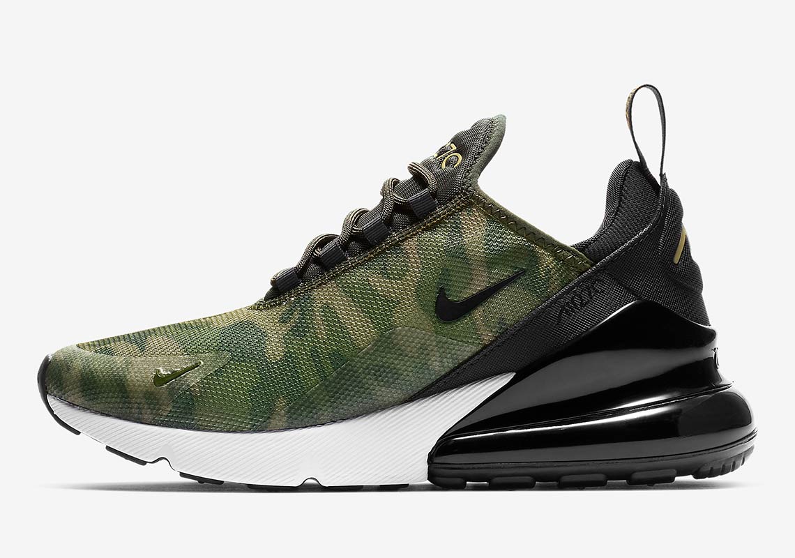 Nike Air Max 270 Womens Camo Ar0499 003 4