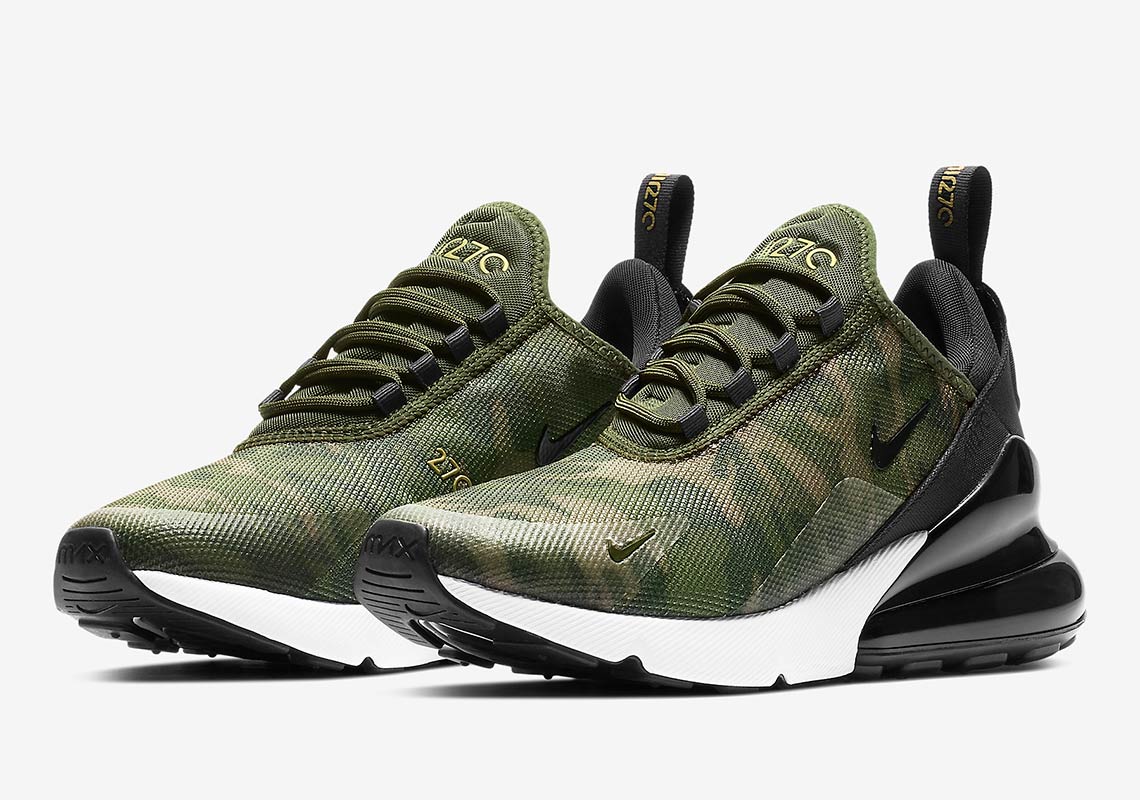 The Nike Air Max 270 "Camo" Is Available For Women