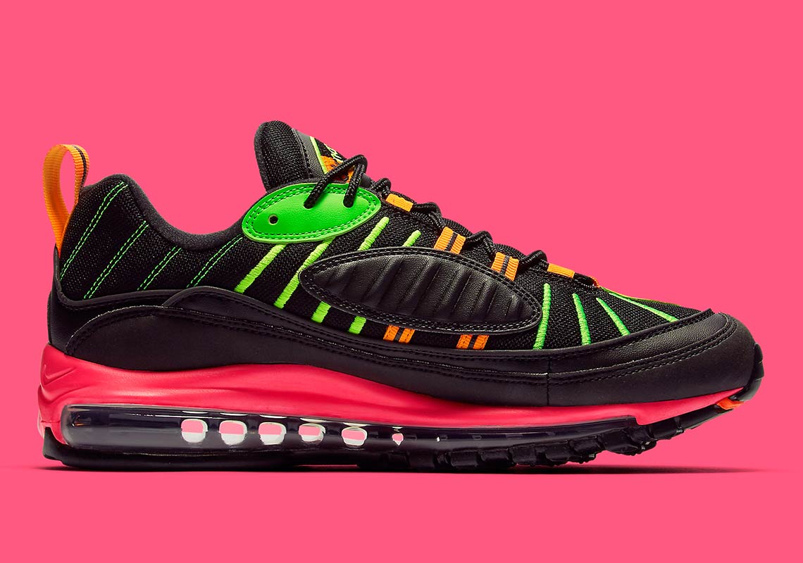 Nike Air Max 98 Neon Highlighter Ci2291 083 2