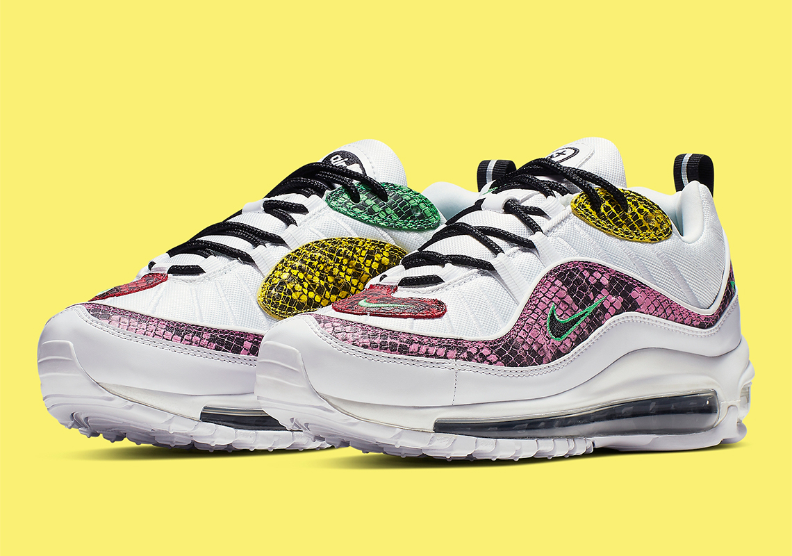 Nike Adds Colored Snakeskin To The Air Max 98