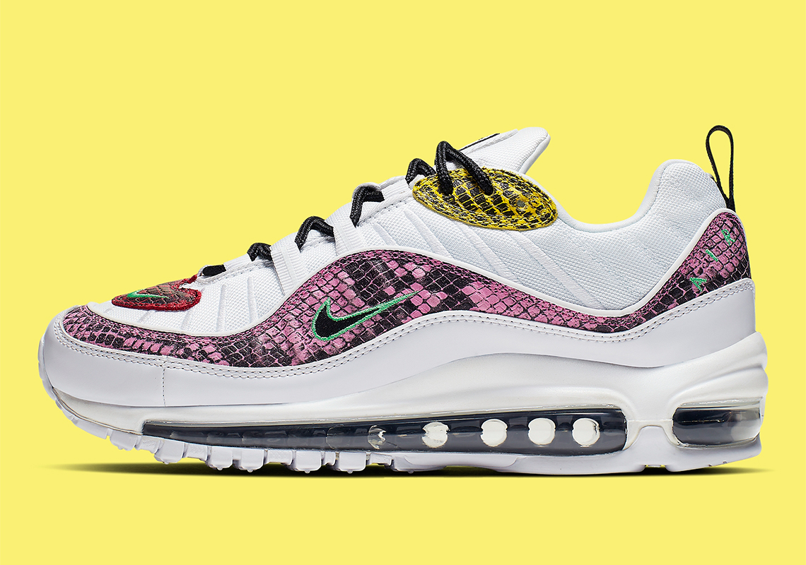 Nike Air Max 98 Womens Snakeskin Bv1978 100 2