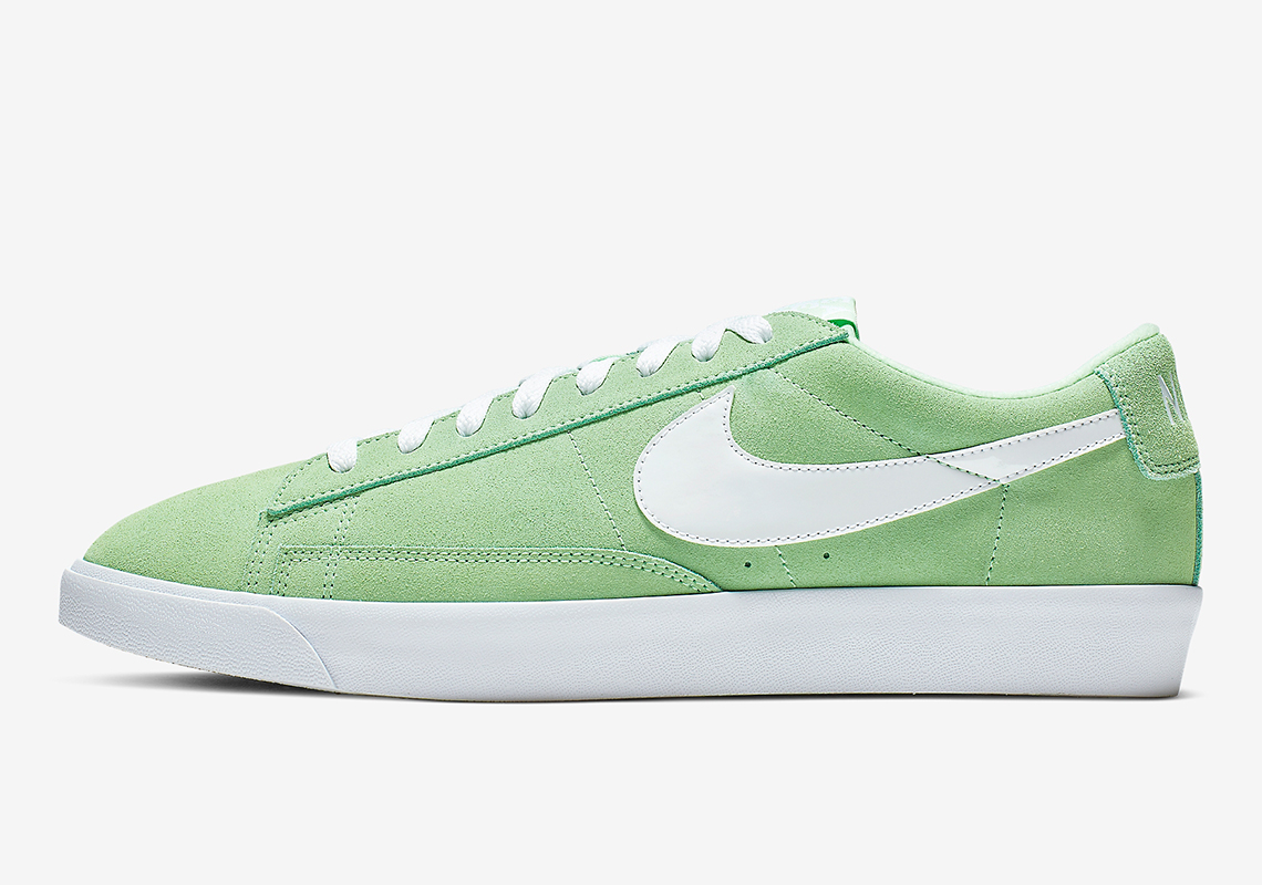 Nike Blazer Low Premium Pastel Green Bq6813 300 1