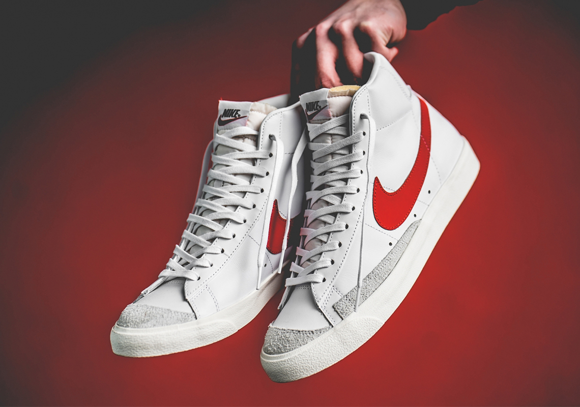 The Nike Blazer Mid Vintage '77 "Habanero Red" Drops In Europe On February 14th