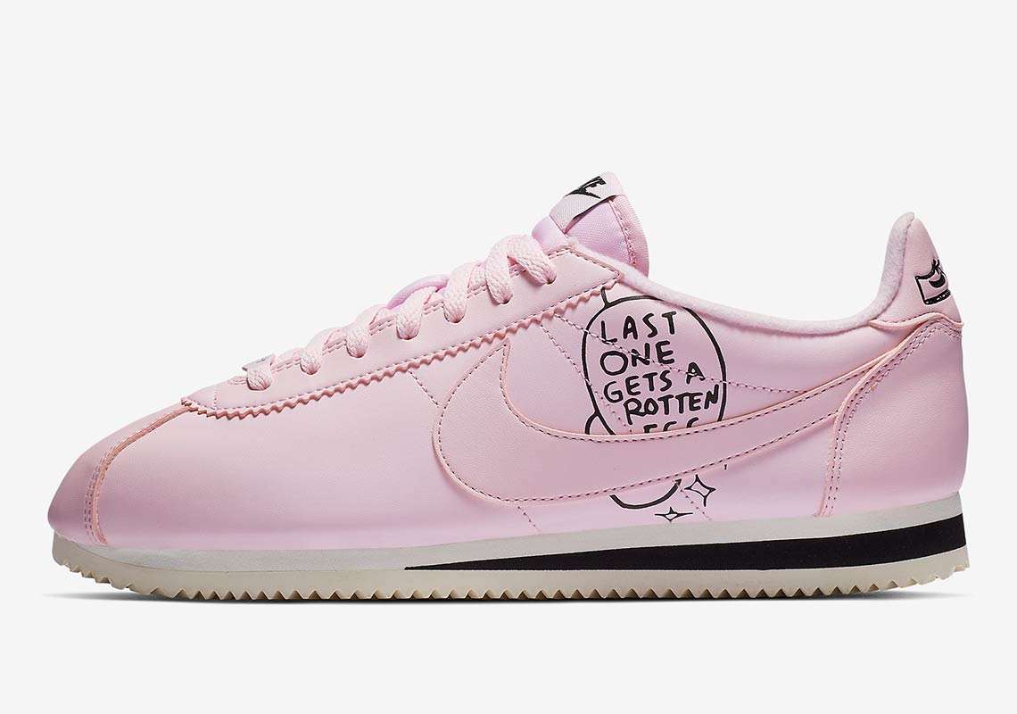 Nike Cortez Nathan Bell Pink White Bv8165 600 1