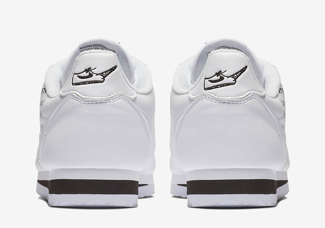 Nike Cortez Nathan Bell White Black Bv8165 100 6