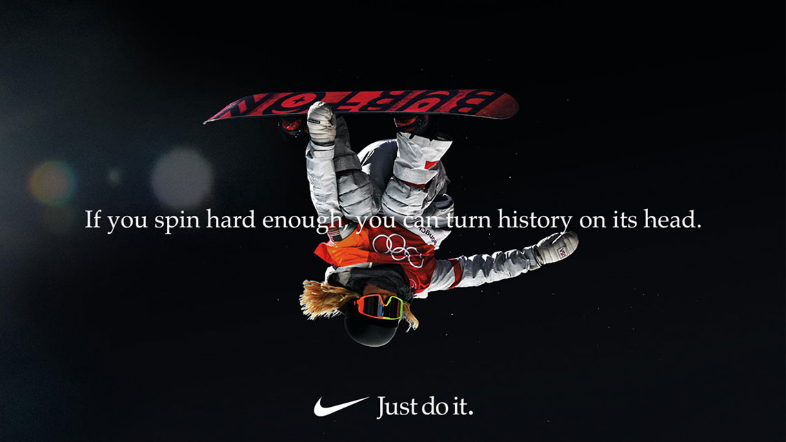 Nike Just Do It Dream Crazier Chloe Kim