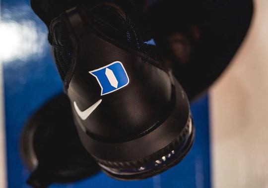 The Duke Blue Devils Show Off A LeBron 16 PE