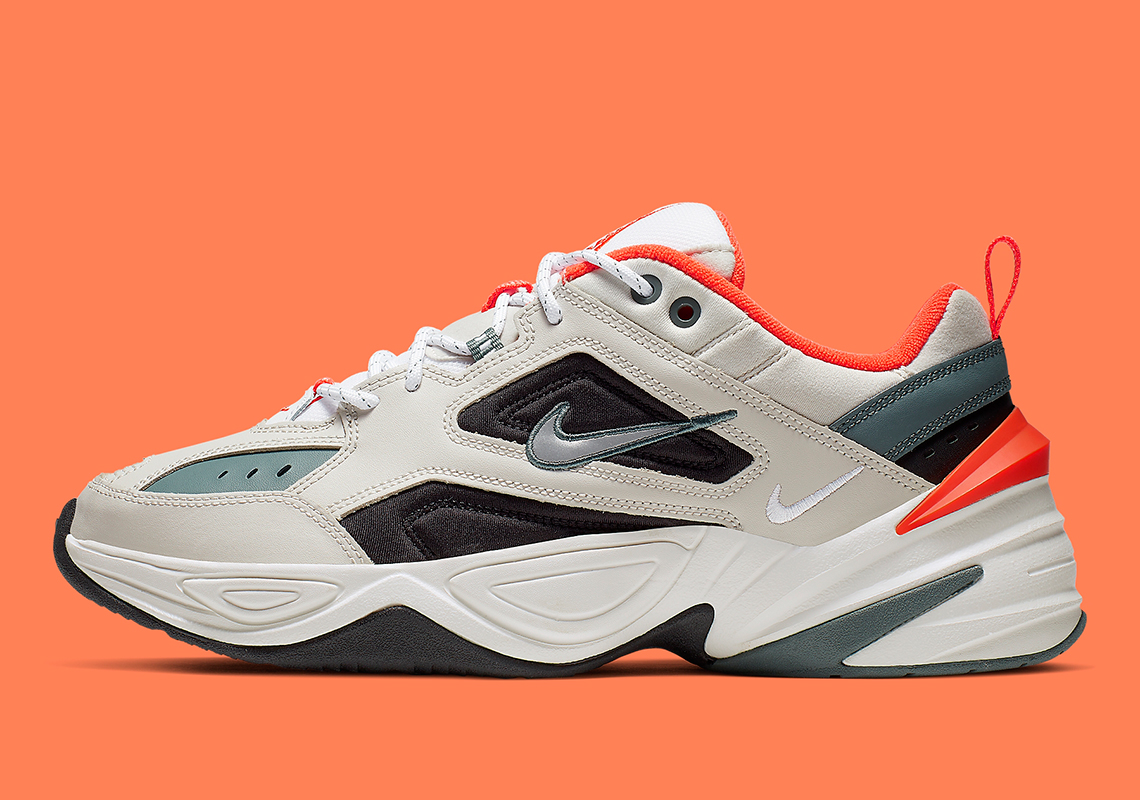 Orange And Olive Appear On Nike's Popular M2K Tekno