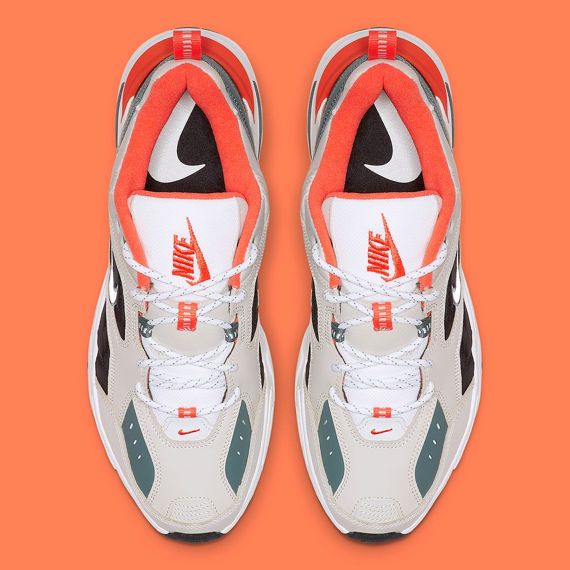 Nike M2k Tekno White Crimson Olive Ci2969 001 2