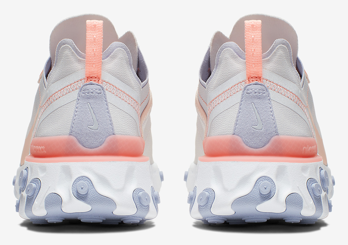 Nike React Element 55 Bq2728 601 Pale Pink 2