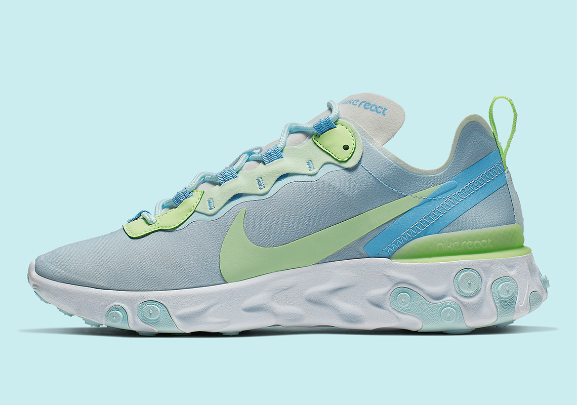 Nike React Element 55 "Frosted Spruce" Is Coming Soon For Women