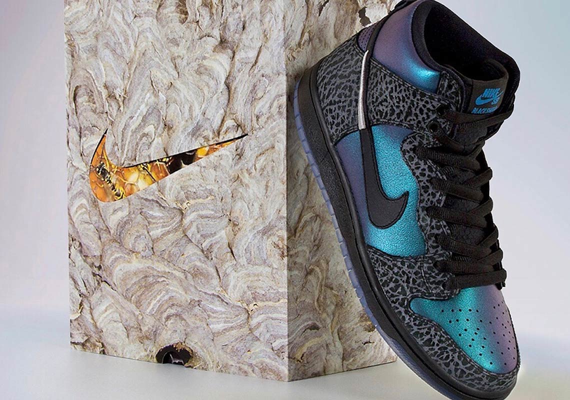 Black Sheep Reveals Exclusive Packaging For The Nike SB Dunk "Black Hornet"