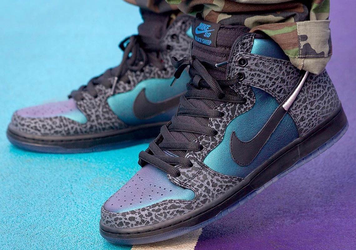 Nike Sb Dunk High Hornet Black Sheep 13