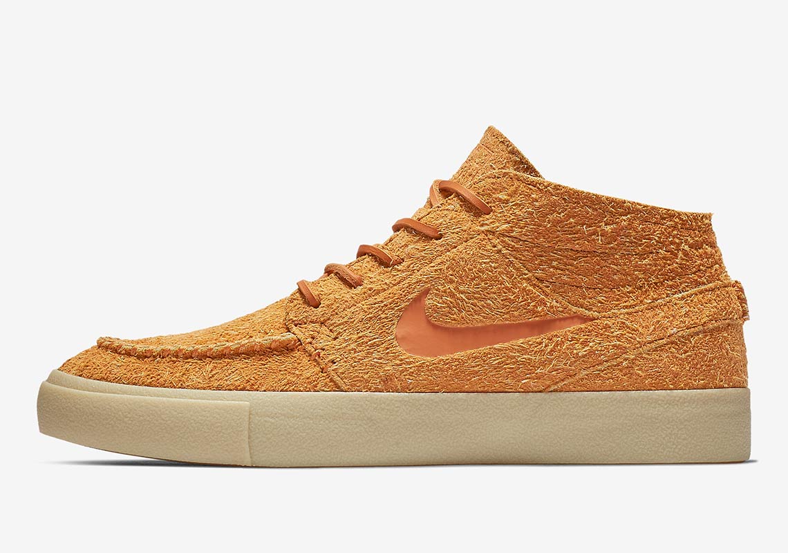 The Nike SB Stefan Janoski Mid Crafted Is Coming Soon In Orange Suede