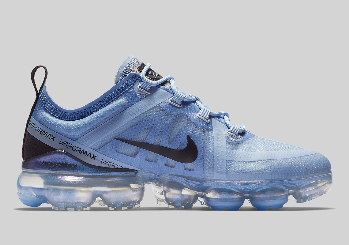 Nike Vapormax 2019 Womens Light Blue Silver Ar6632 401 1