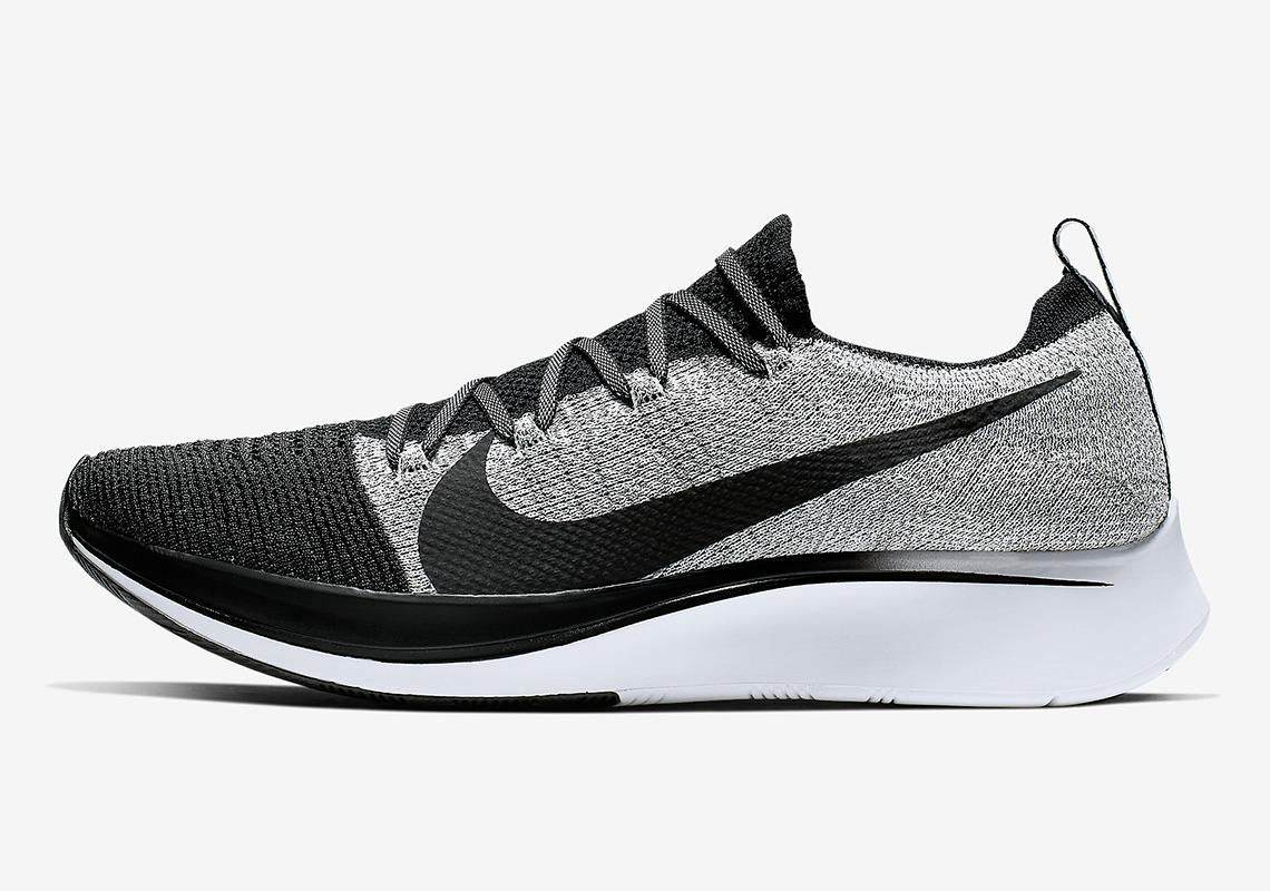 Nike Zoom Fly Flyknit White Black Bv6103 001 4