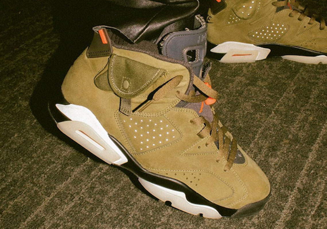 Travis Scott Premieres A "Cactus Jack" Air Jordan 6 Ahead Of Super Bowl Halftime Show