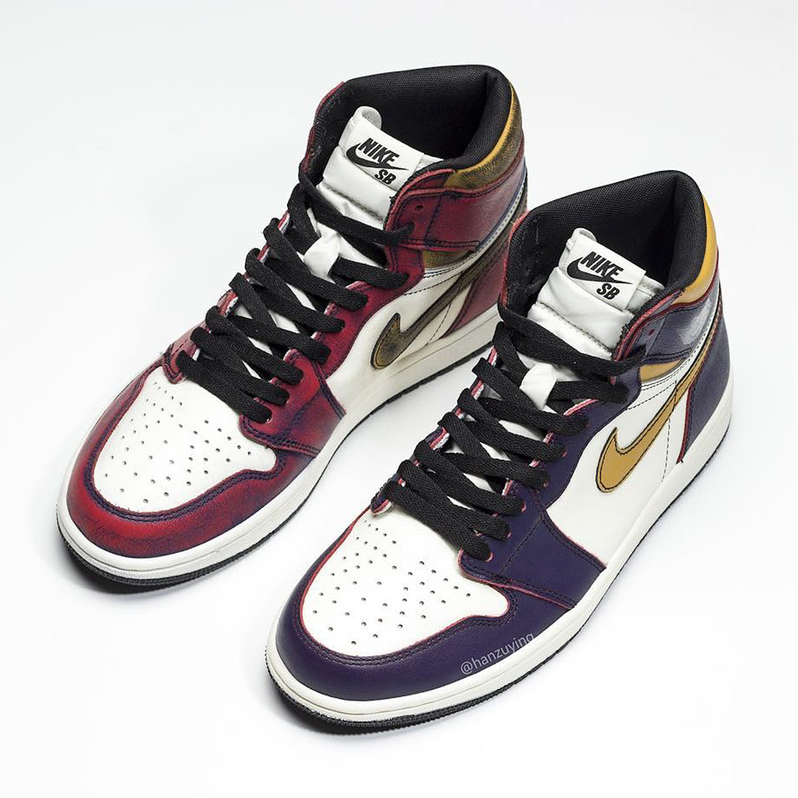 Air Jordan 1 Sb Cd6578 507 Release Date Lakers Chicago 3