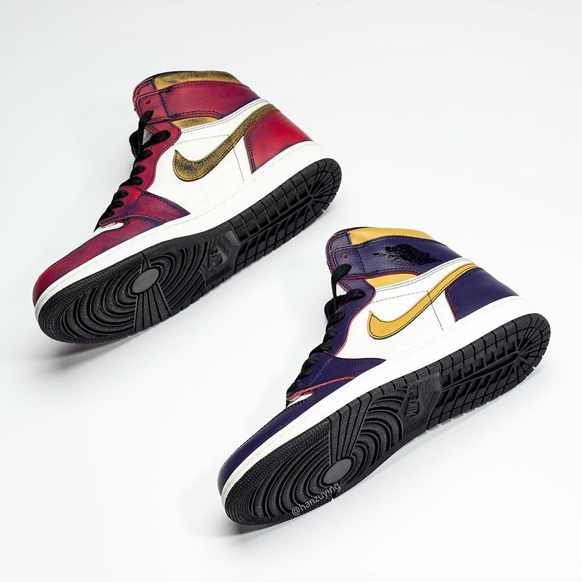 Air Jordan 1 Sb Cd6578 507 Release Date Lakers Chicago 5