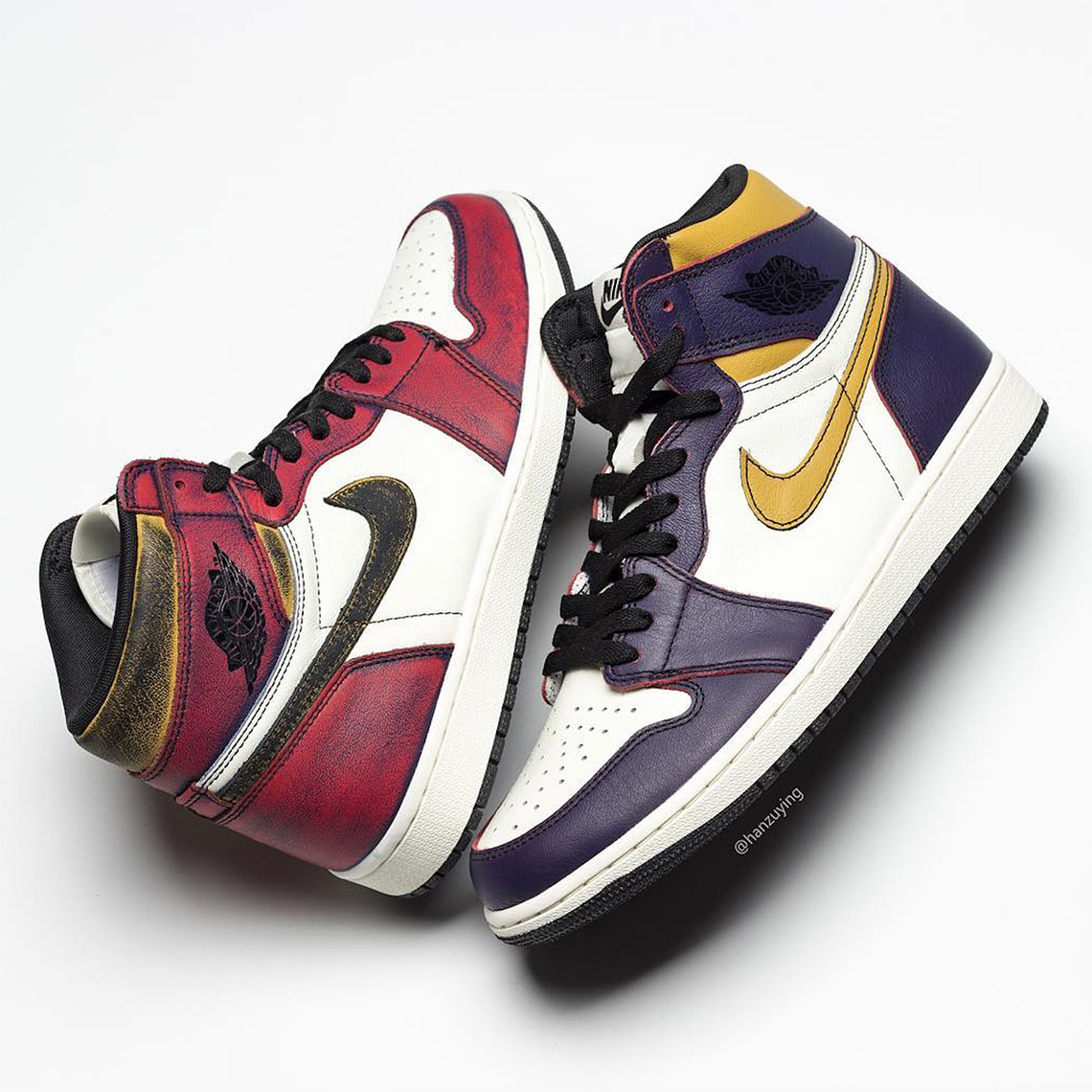 Air Jordan 1 Sb Cd6578 507 Release Date Lakers Chicago 7