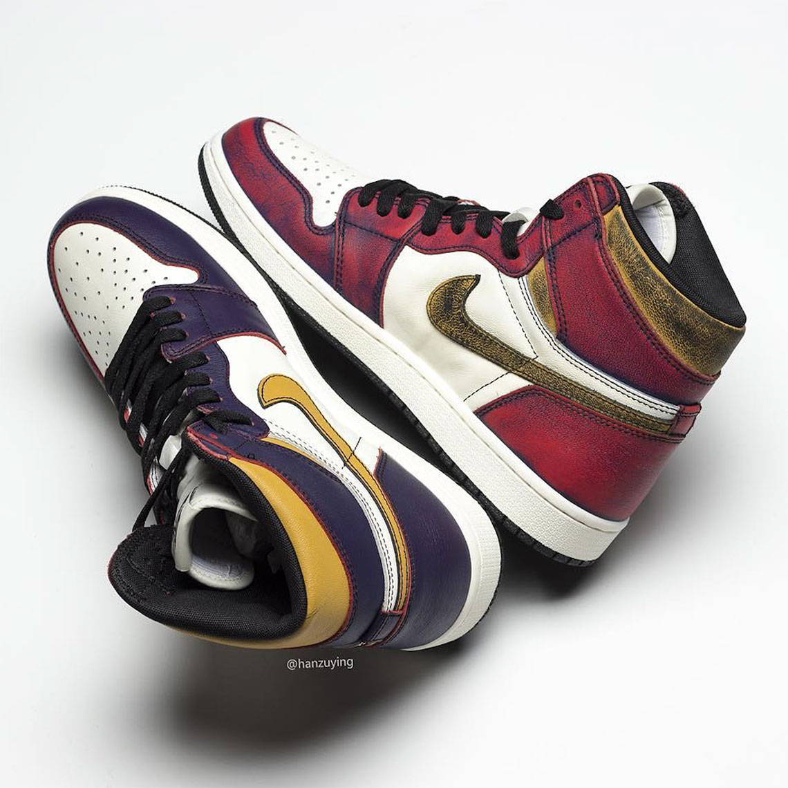 Air Jordan 1 Sb Cd6578 507 Release Date Lakers Chicago 8