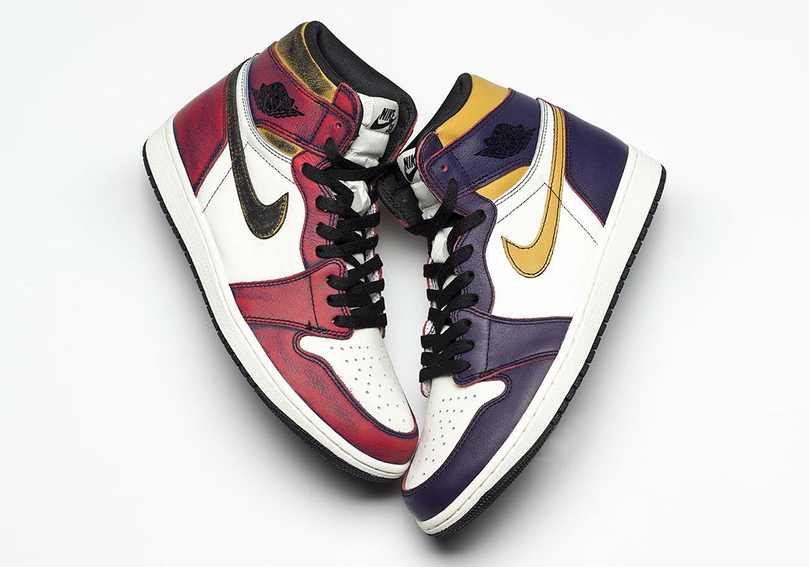 Revealing The Air Jordan 1 OG x Nike SB "Bulls vs. Lakers"