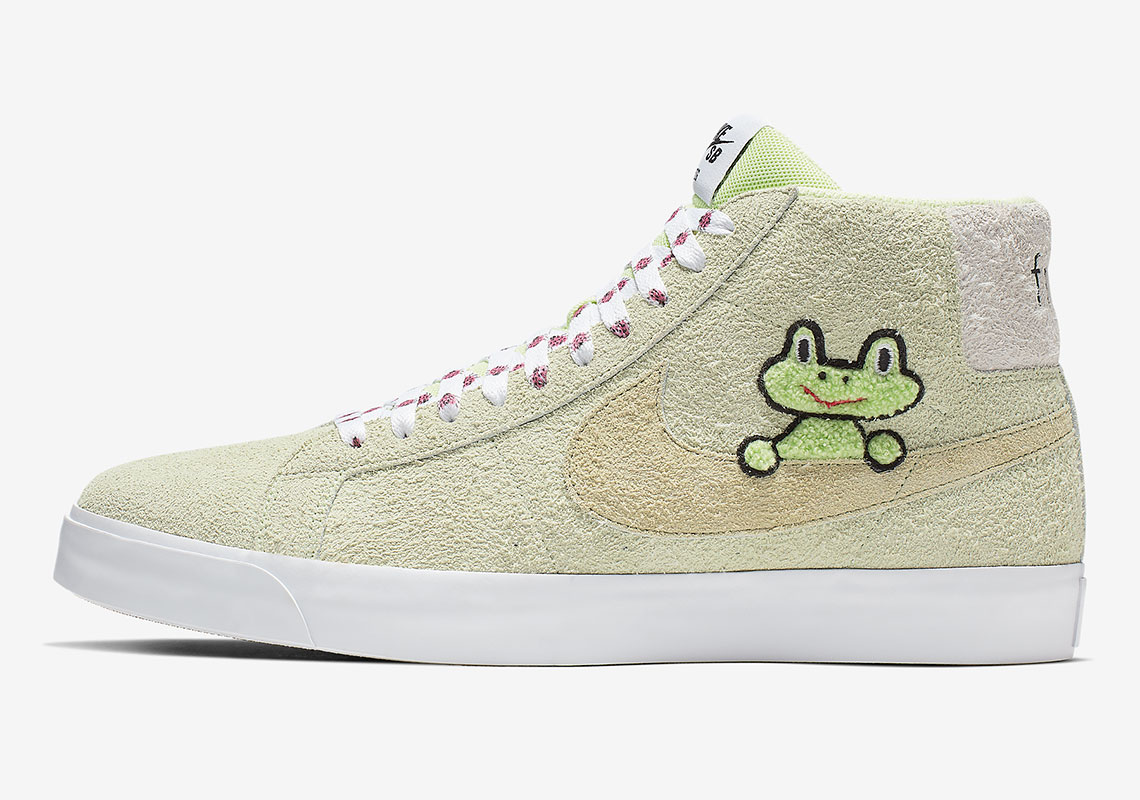 Frog Skateboards Nike Sb Blazer Mid Ah6158 300 1