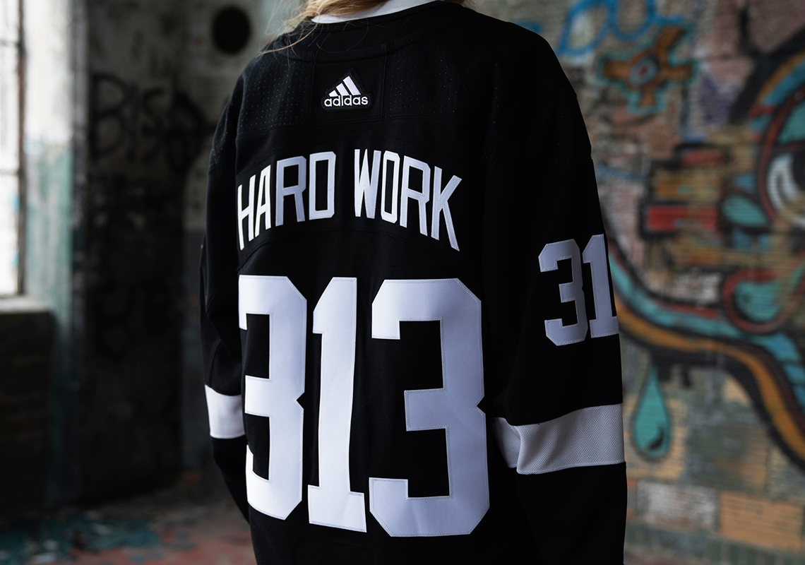 Adidas Detroit Vs Everybody Hockey Jersey Black 2