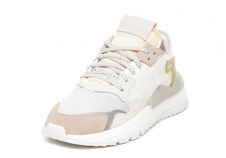 Adidas Nite Jogger White Volt Cg6098 1