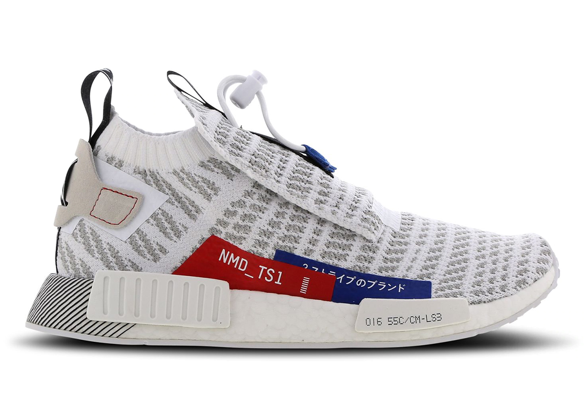 Adidas Nmd Ts1 Japan White Red Blue 4