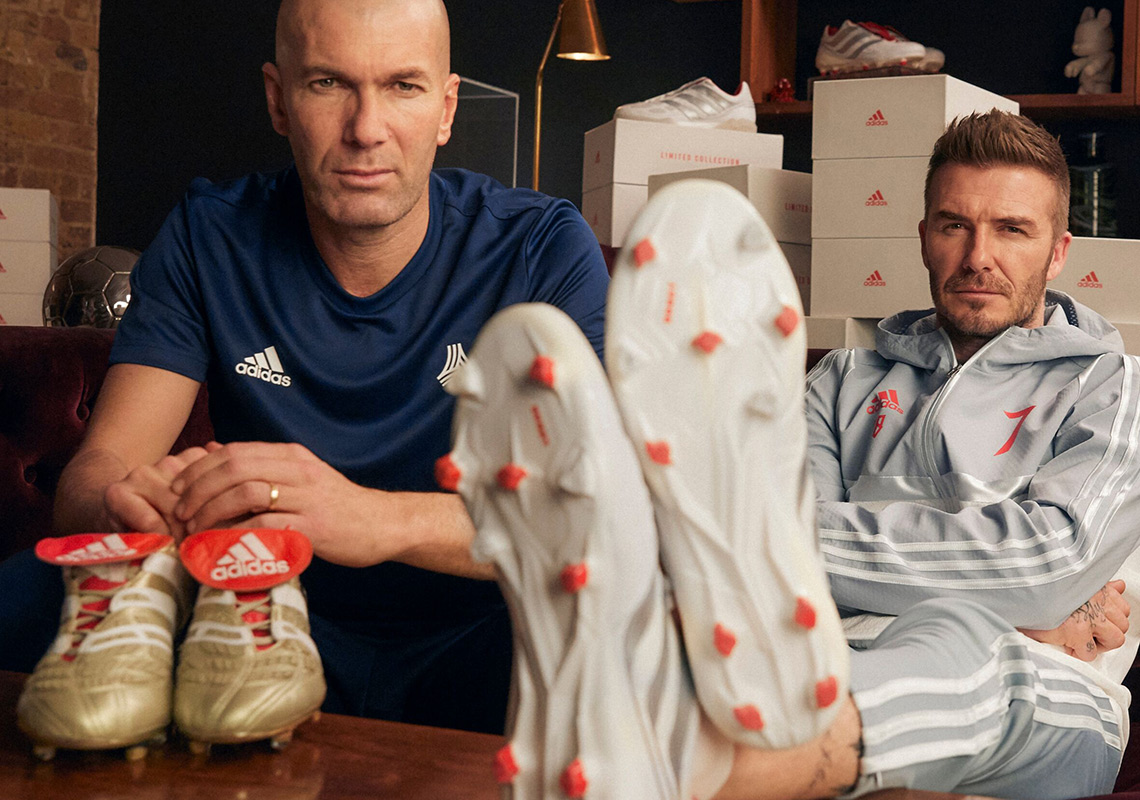 adidas Celebrates 25 Years Of The Predator With David Beckham And Zinedine Zidane