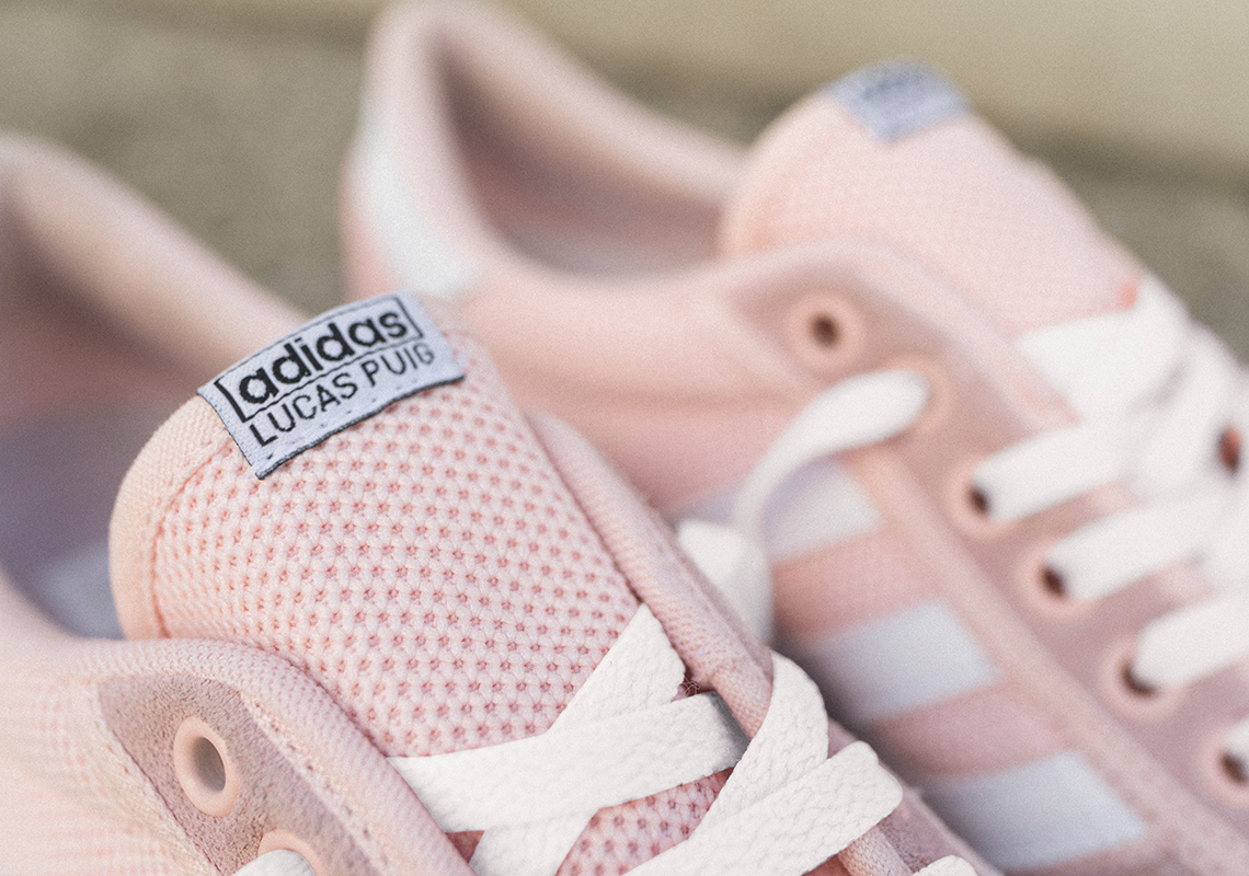 Adidas Skateboarding Lucas Premiere France Pink White 1