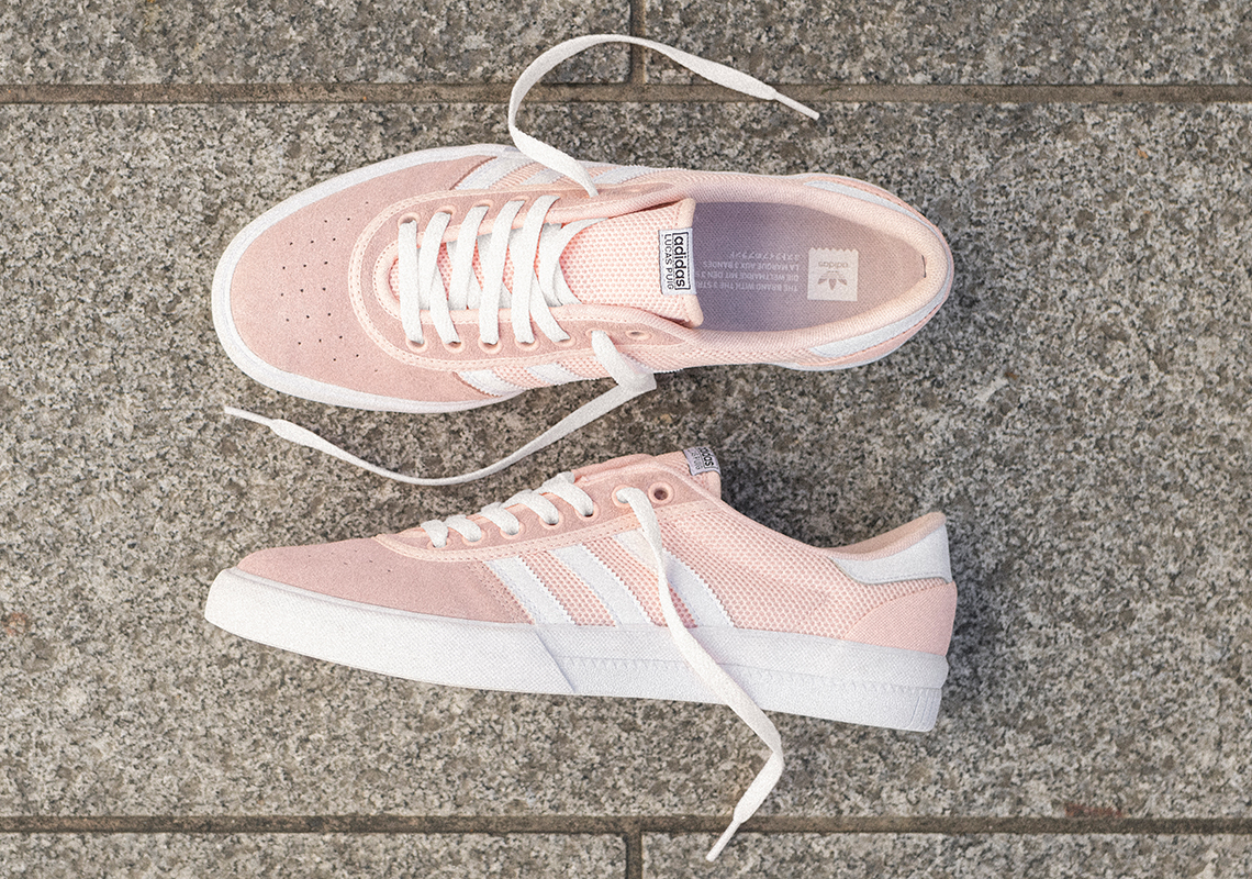 Adidas Skateboarding Lucas Premiere France Pink White 3