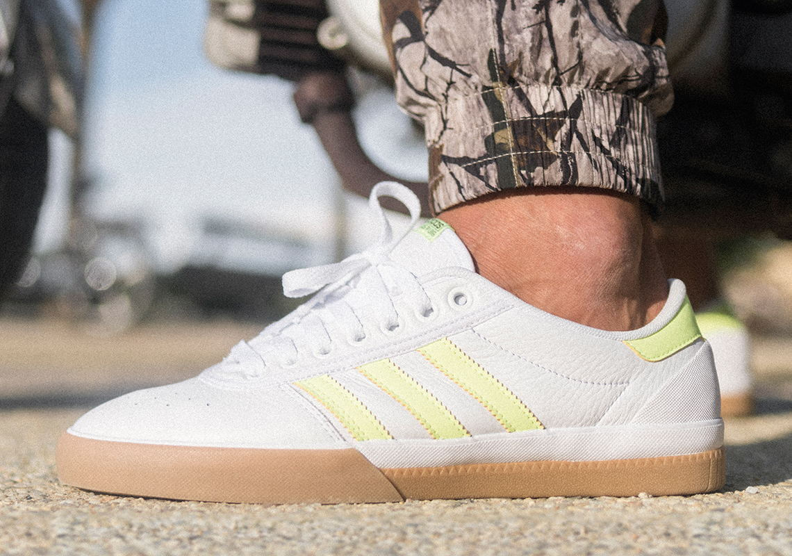 Adidas Skateboarding Lucas Premiere France White Volt 1