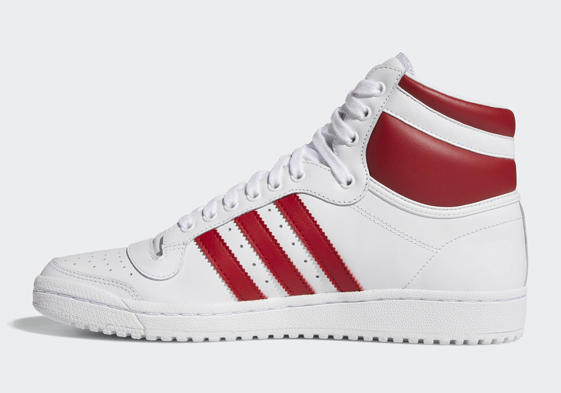 Adidas Top Ten Hi White Red Ef2359 6